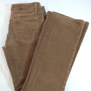 BCBG MaxAzria Claire Brown Boot Cut Cords Size 27
